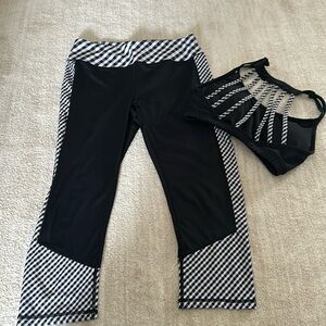 Boutique legging and sport bra set